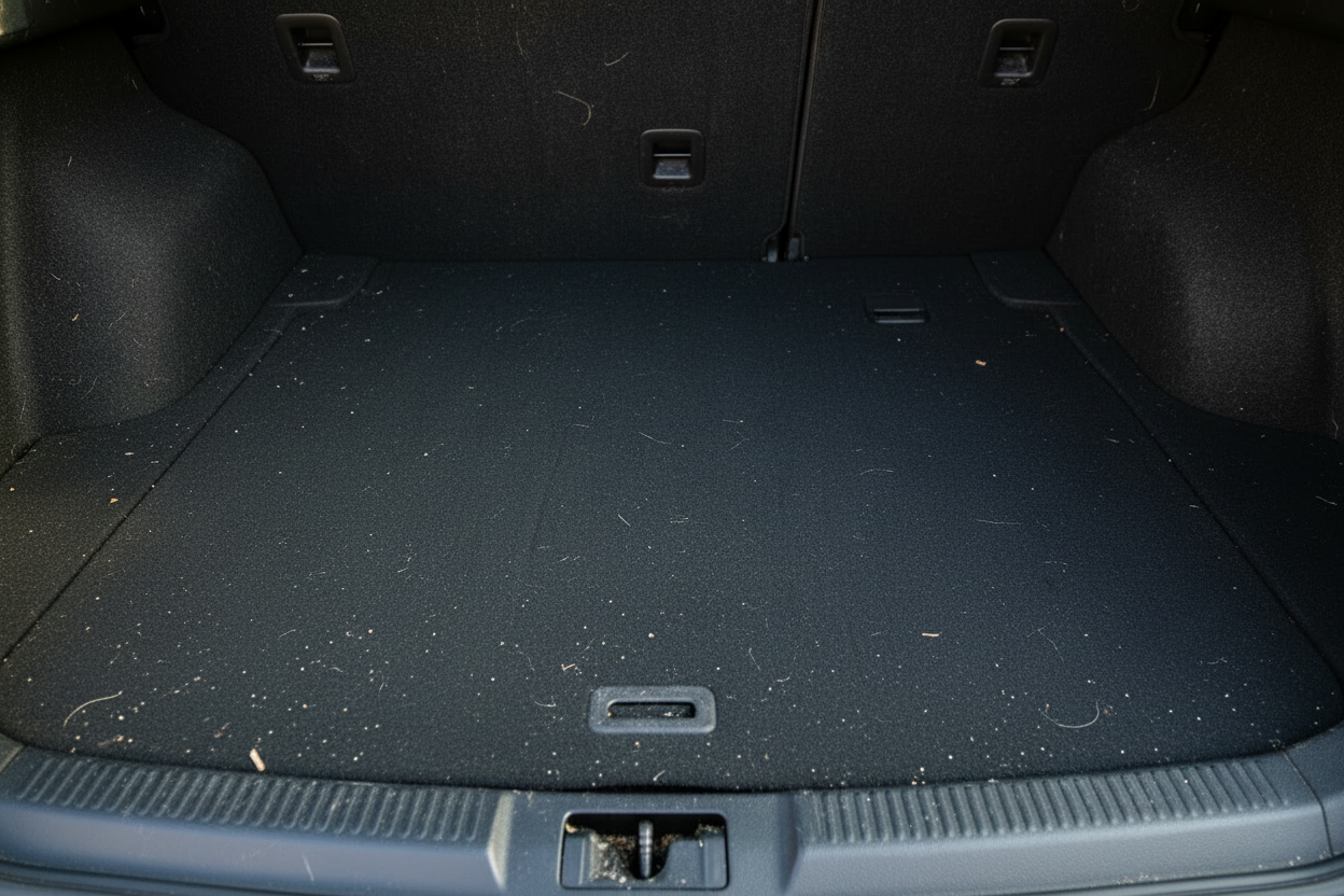 Après - coffre propre